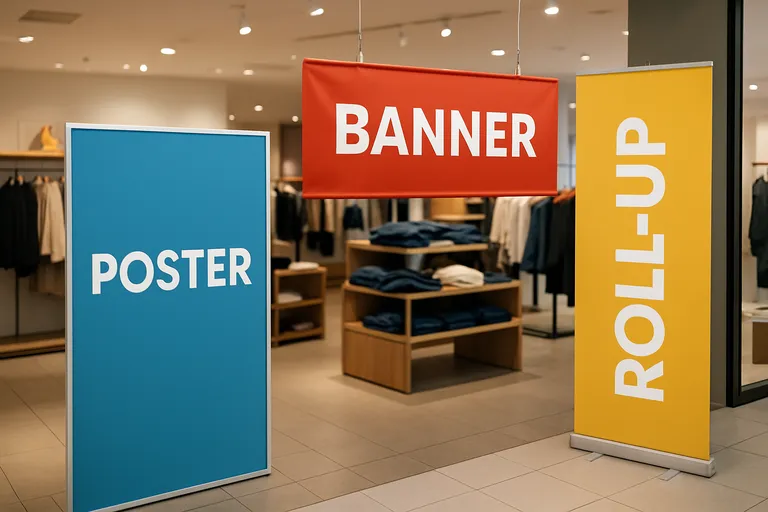 Signmaterialen voor effectieve zakelijke communicatie